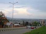 Straße im Zentrum Kigalis